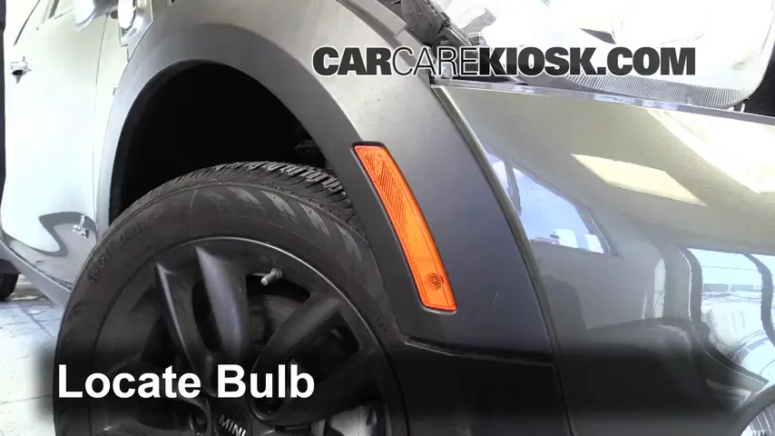 2013 Mini Cooper Countryman S ALL4 1.6L 4 Cyl. Turbo Lights Parking Light (replace bulb)